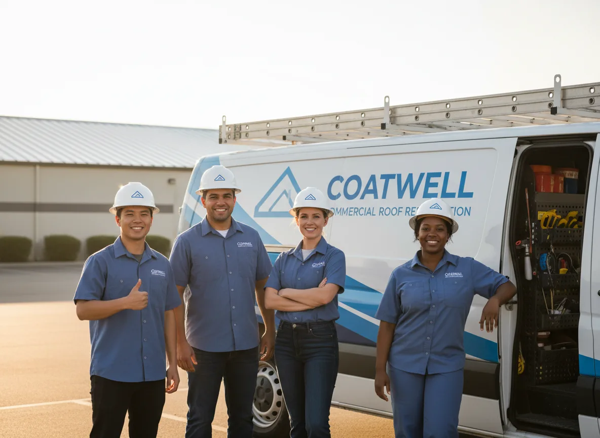 Commercial roof coating company in Garland, TX